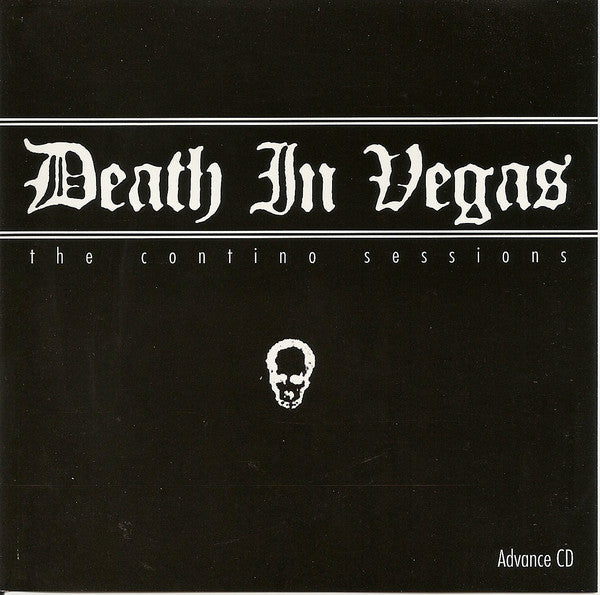 Death In Vegas : The Contino Sessions (CD, Advance, Album, Promo)
